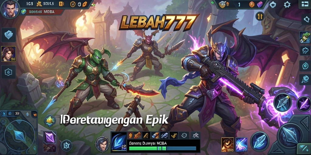 Gameplay seru LEBAH777 dengan pertarungan yang intens.
