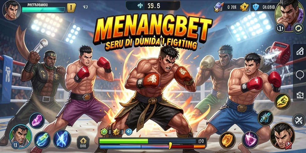 Screenshot MENANGBET menampilkan aksi pertarungan yang mendebarkan.