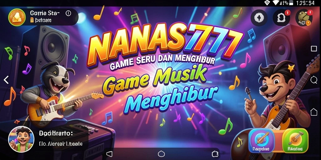 Tampilan gameplay NANAS777 yang seru dan interaktif.