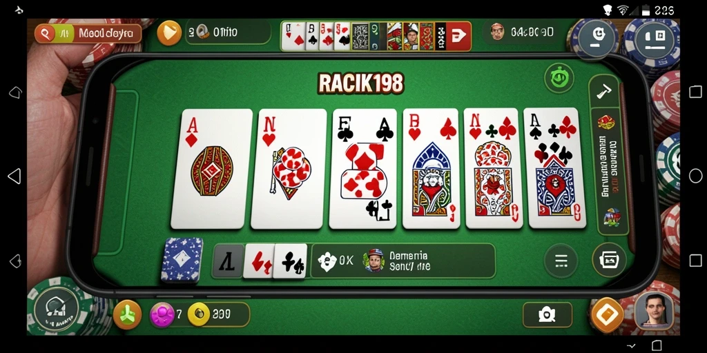 Tampilan gameplay Domino yang menarik dan mendebarkan.