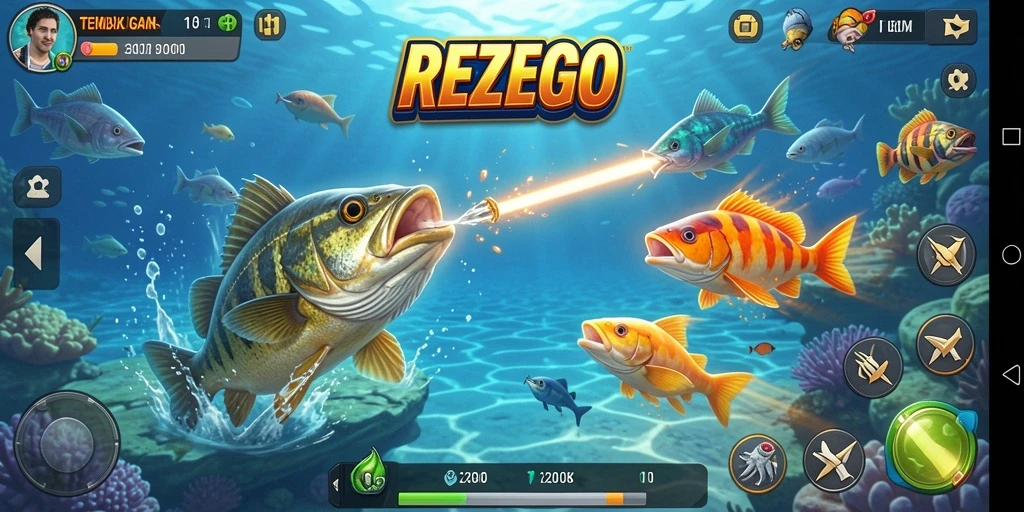 Screenshot gameplay Tembak Ikan yang seru dan penuh aksi.
