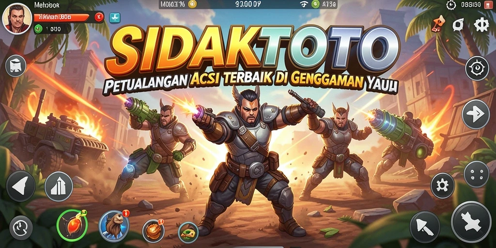Tampilan gameplay yang mendebarkan dalam SIDAKTOTO.