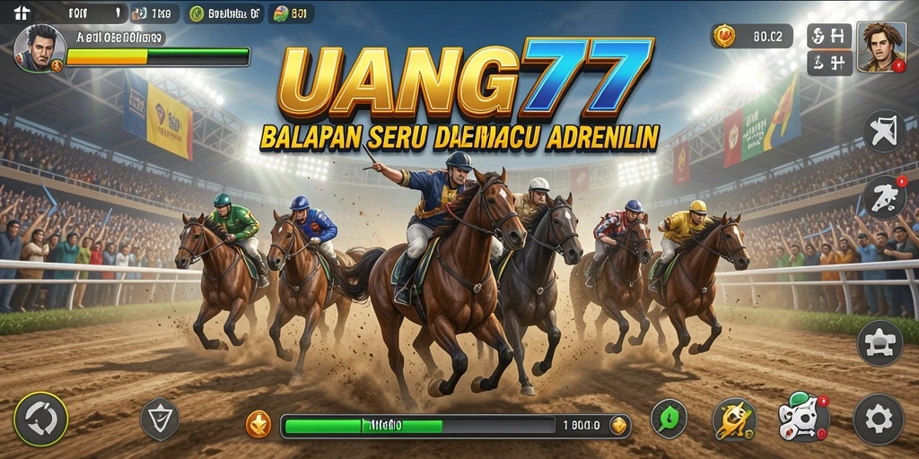 Gameplay seru UANG77 dengan adrenalin balapan yang memukau.