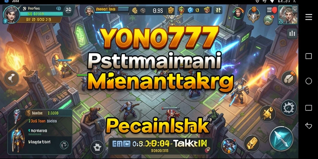 Tampilan gameplay seru dari YONO777 dalam strategi yang mendebarkan.